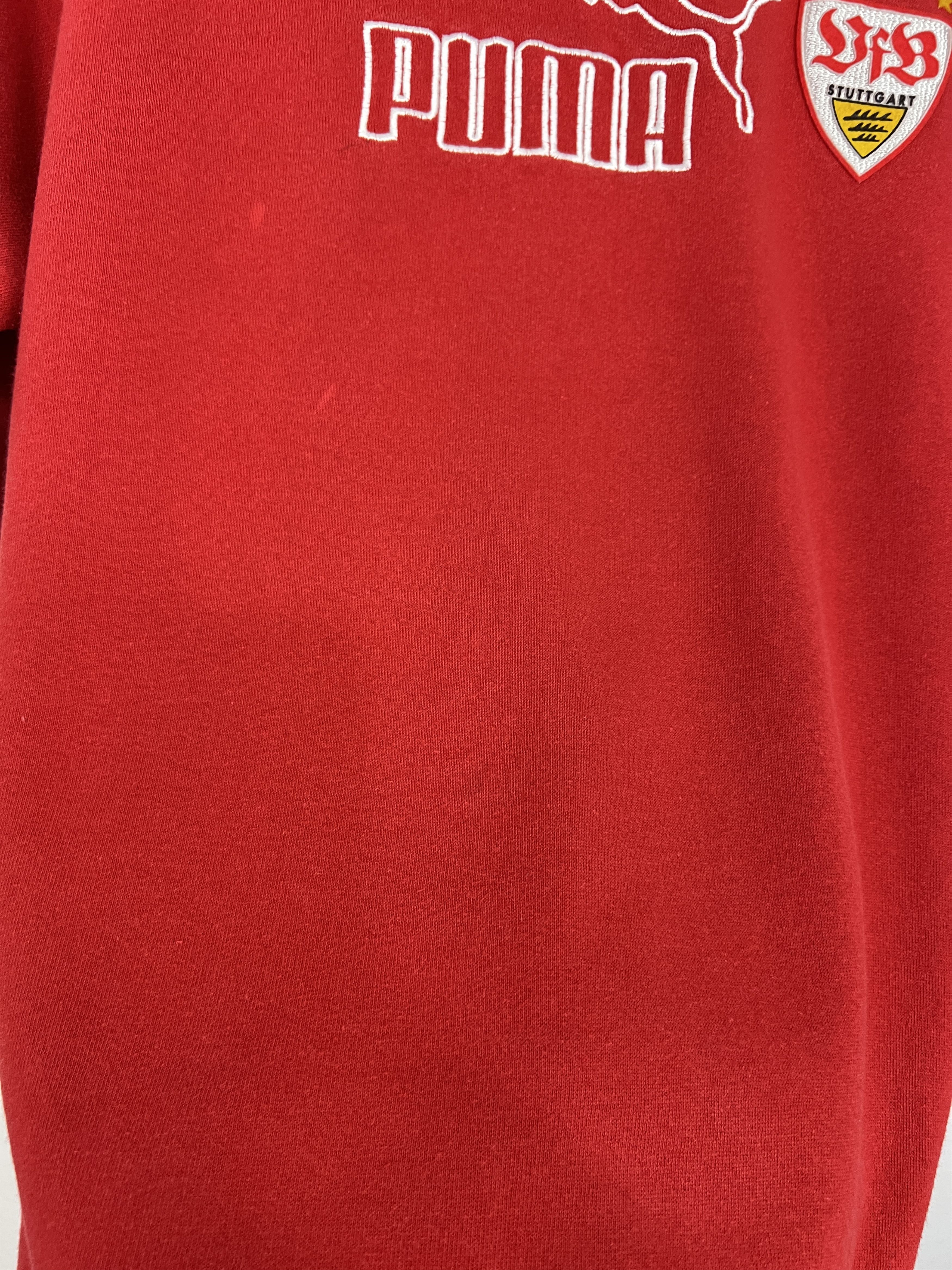 Puma Vintage 90's Puma VfB Stuttgart Football Sweatshirt Soccer Size US S / EU 44-46 / 1 - 4 Thumbnail