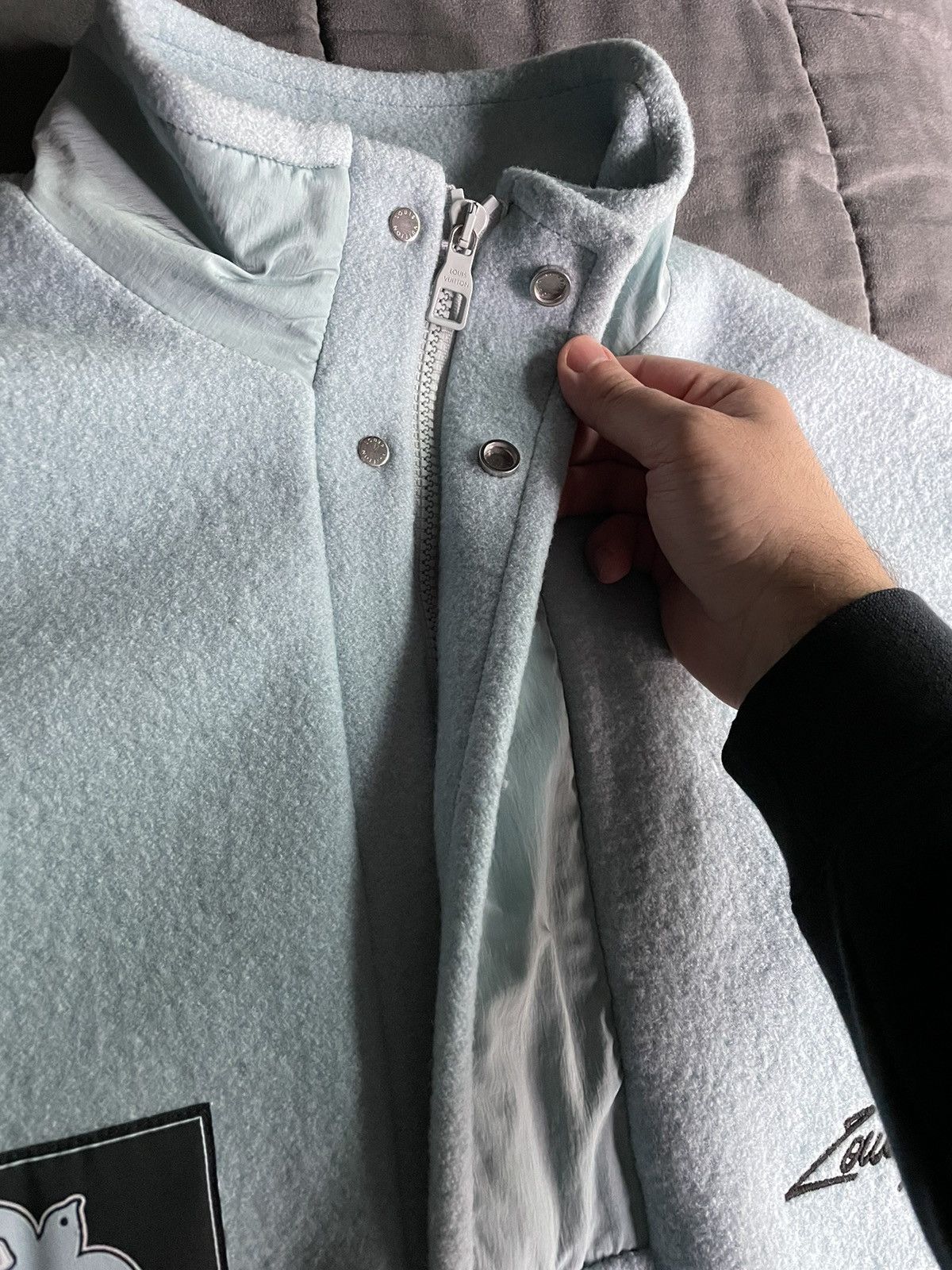 Louis Vuitton Louis Vuitton Dove Anorak Fleece Jacket Size US M / EU 48-50 / 2 - 4 Thumbnail