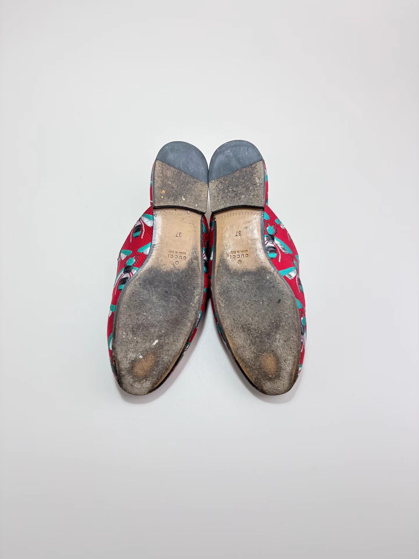 Gucci GUCCI Bee Horsebit Slippers K1 Size US 7 / IT 37 - 6 Thumbnail