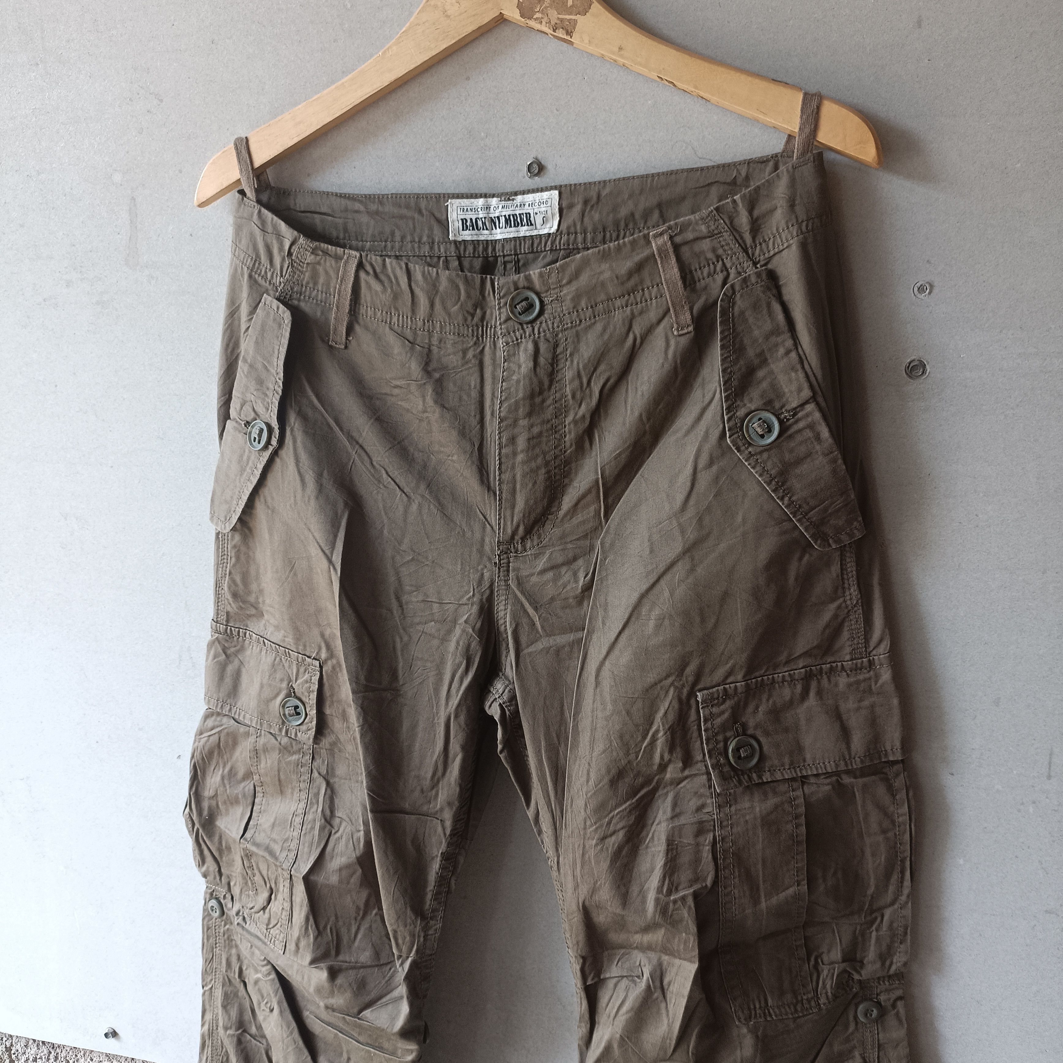 Japanese Brand Back Number Cargo Pants Transcript Of Military Record Size US 30 / EU 46 - 2 Thumbnail