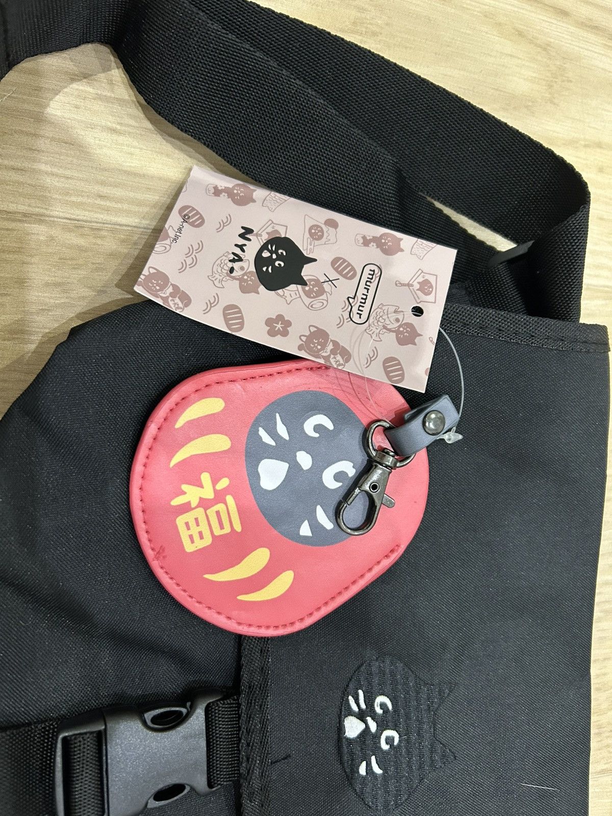 Ne-Net Ne-net x Murmur Black Messenger bag Size ONE SIZE - 2 Thumbnail