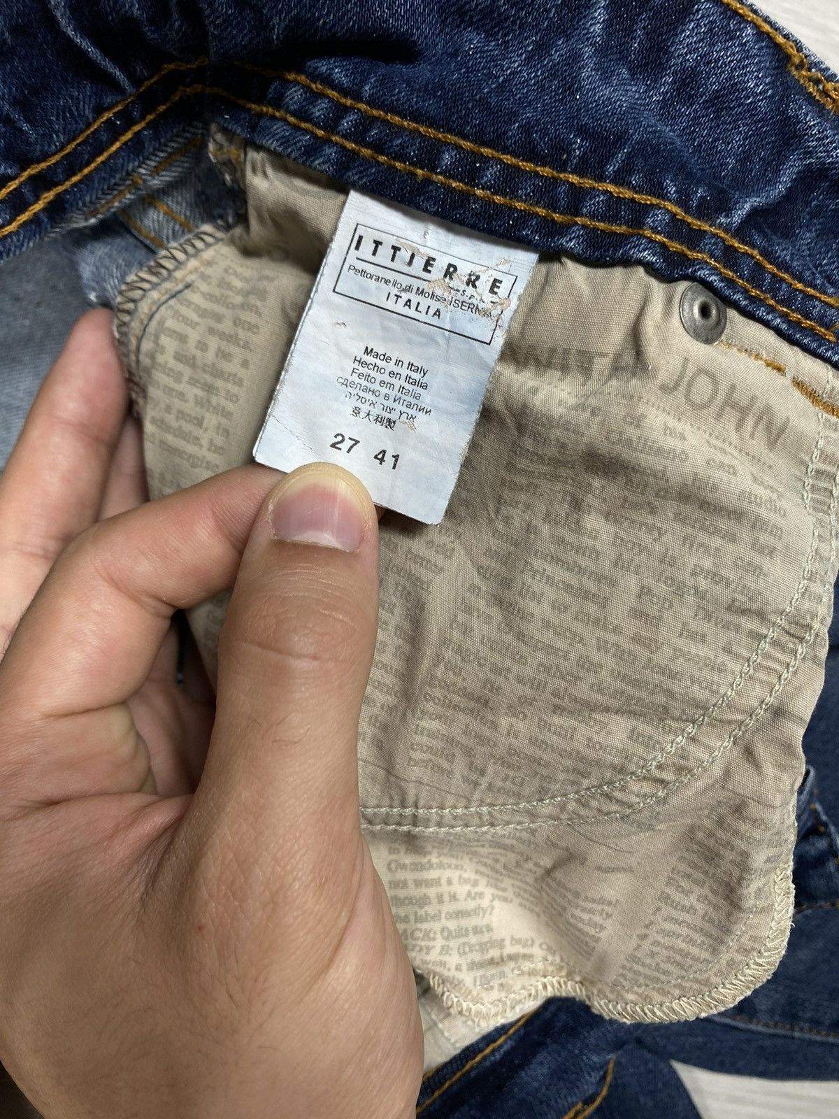 John Galliano Jeans Straight
