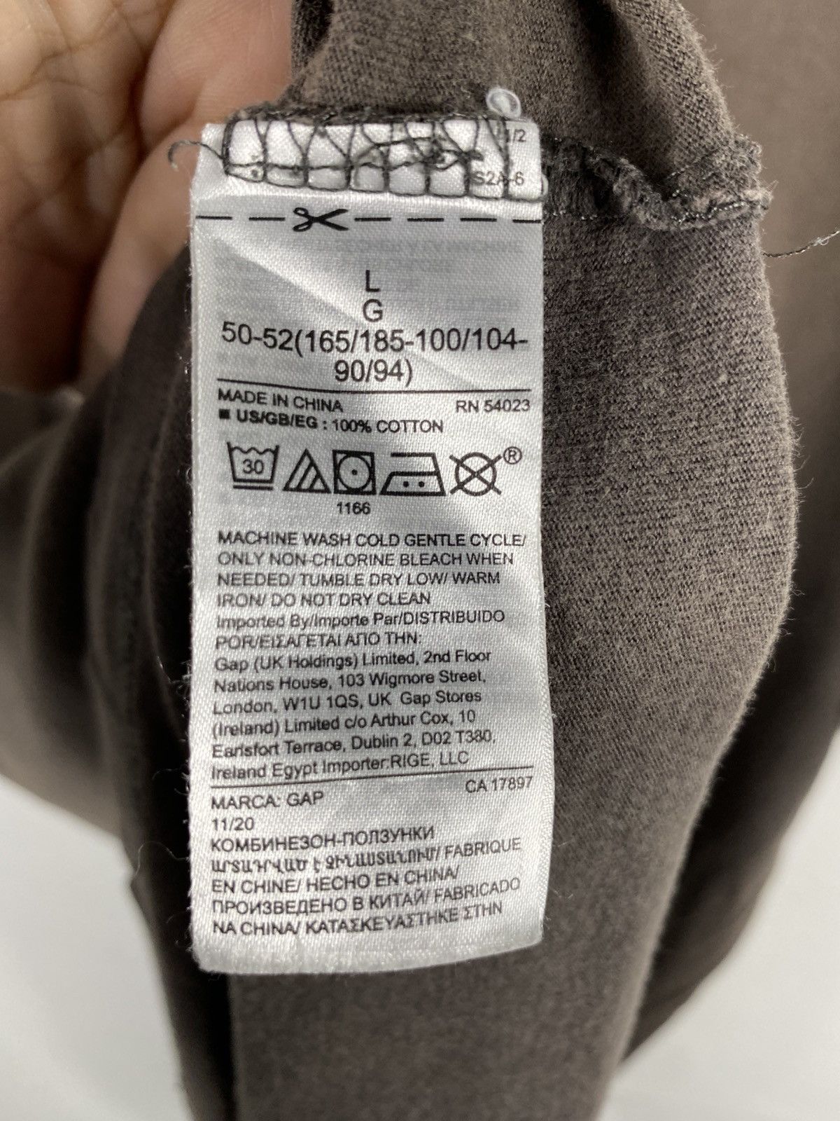 Gap GAP X Keith Haring Big Logo Sun Faded T-Shirt Size US L / EU 52-54 / 3 - 8 Thumbnail