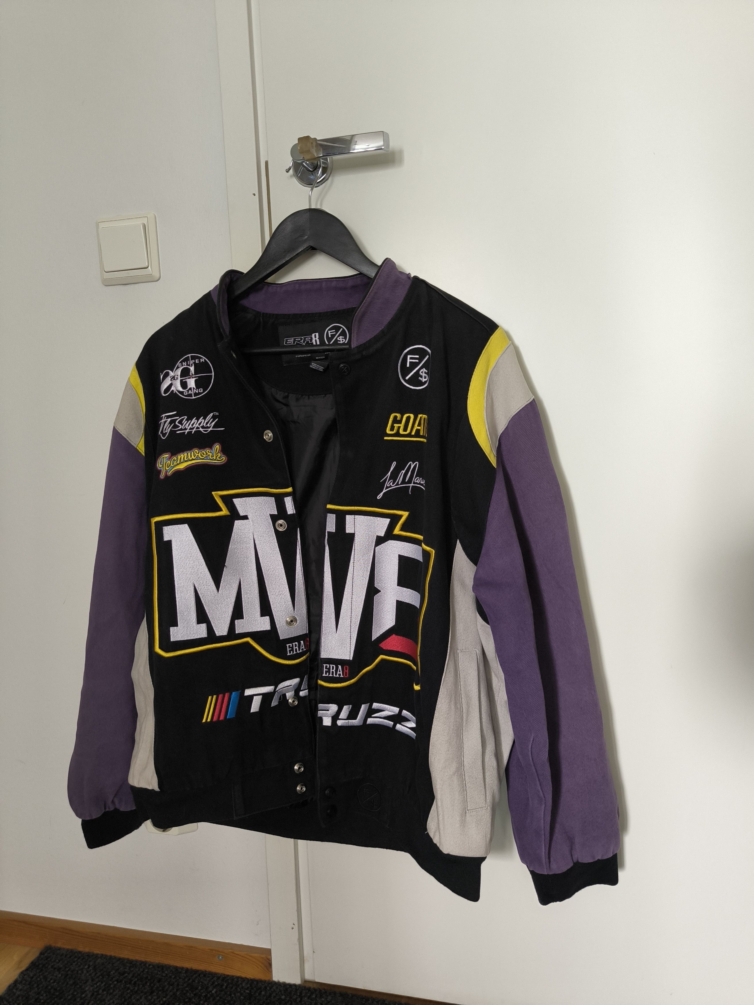 Sniper Gang Sniper Gang Racing Jacket - Purple - NASCAR Style Size US L / EU 52-54 / 3 - 1 Thumbnail