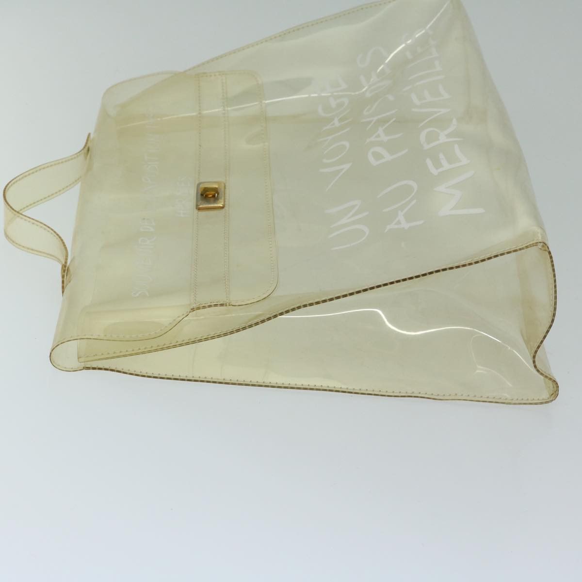 Hermes HERMES Vinyl Kelly Hand Bag Vinyl Clear Size ONE SIZE - 5 Thumbnail