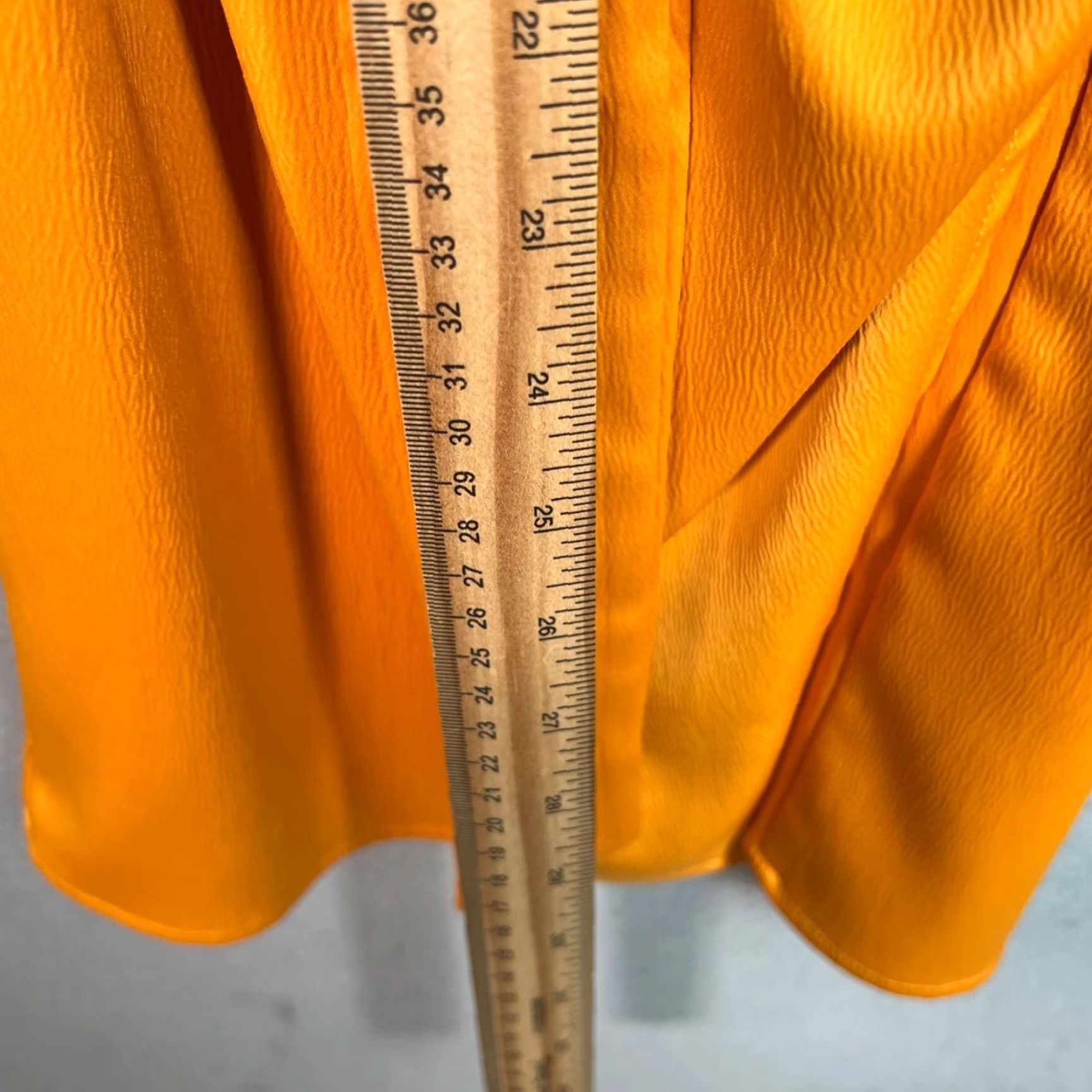 Vintage VINTAGE Lovers + Friends Dress Womens XS Off-Shoulder Orange Wrap Dress Size XS / US 0-2 / IT 36-38 - 6 Thumbnail