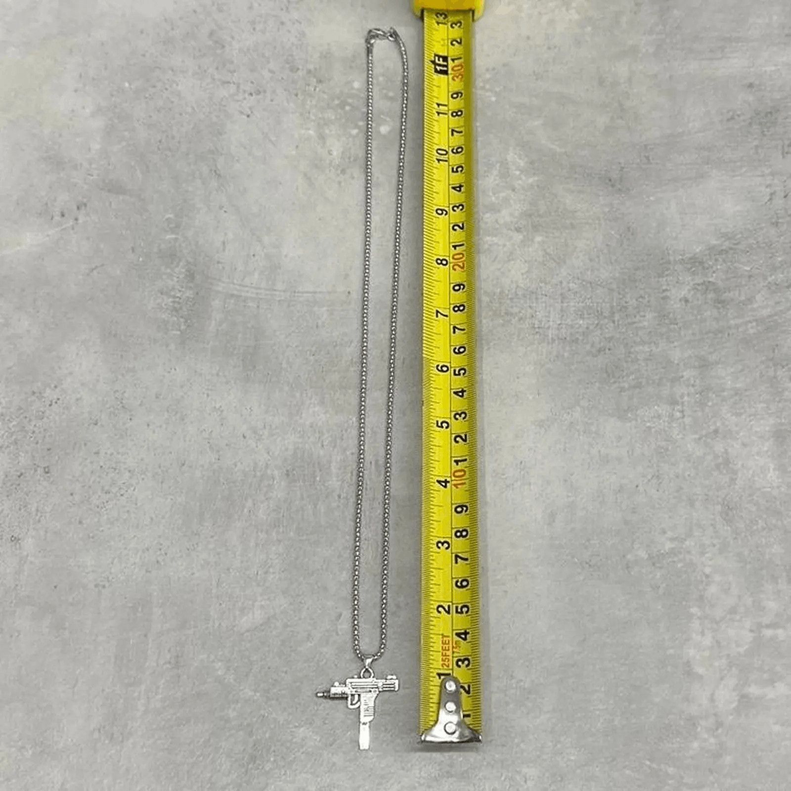Other Y2k silver mini uzi necklace Size ONE SIZE - 2 Thumbnail