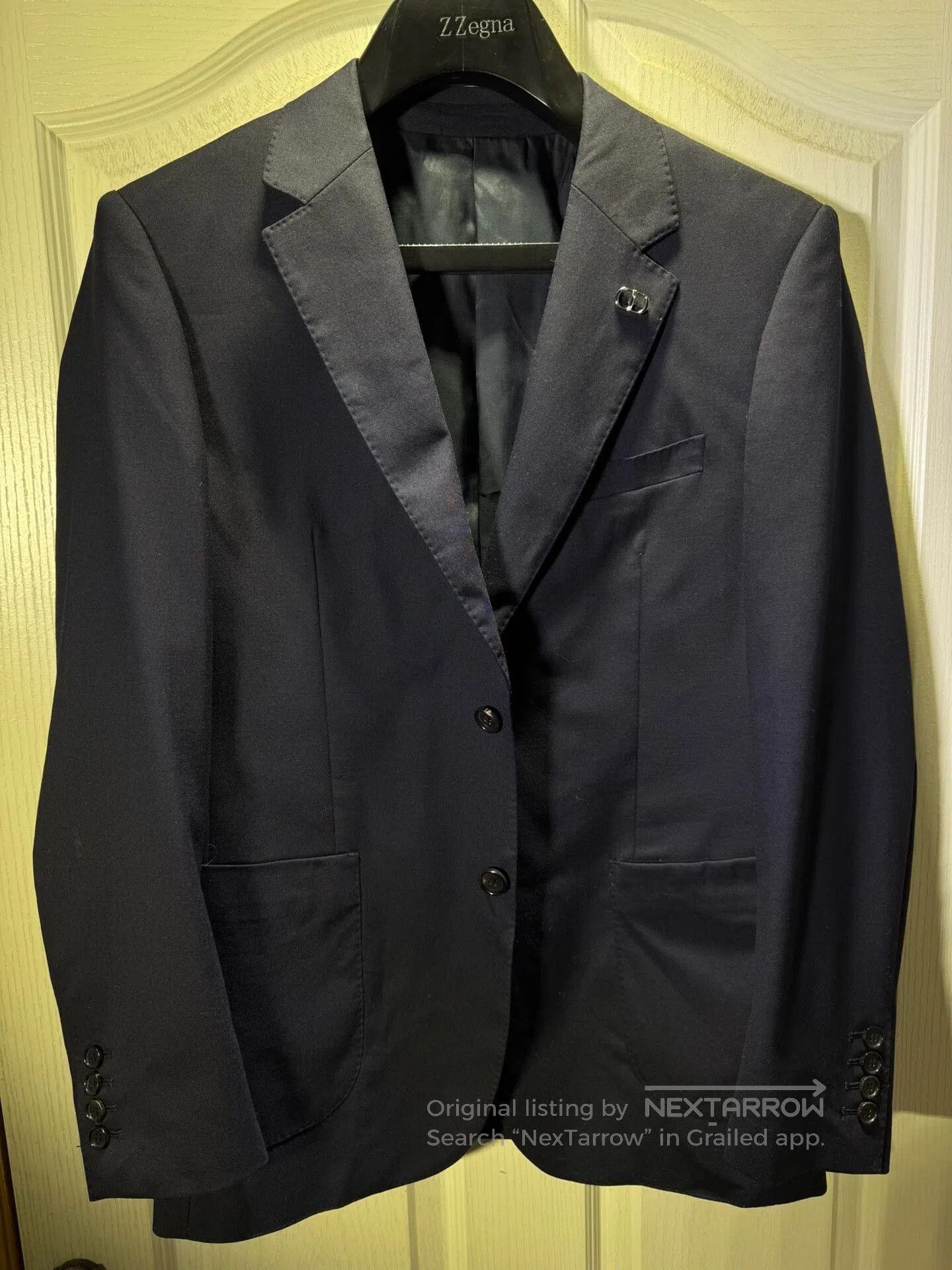 Dior Dior Men's Wool Silk Single. Size US S / EU 44-46 / 1 - 1 Thumbnail