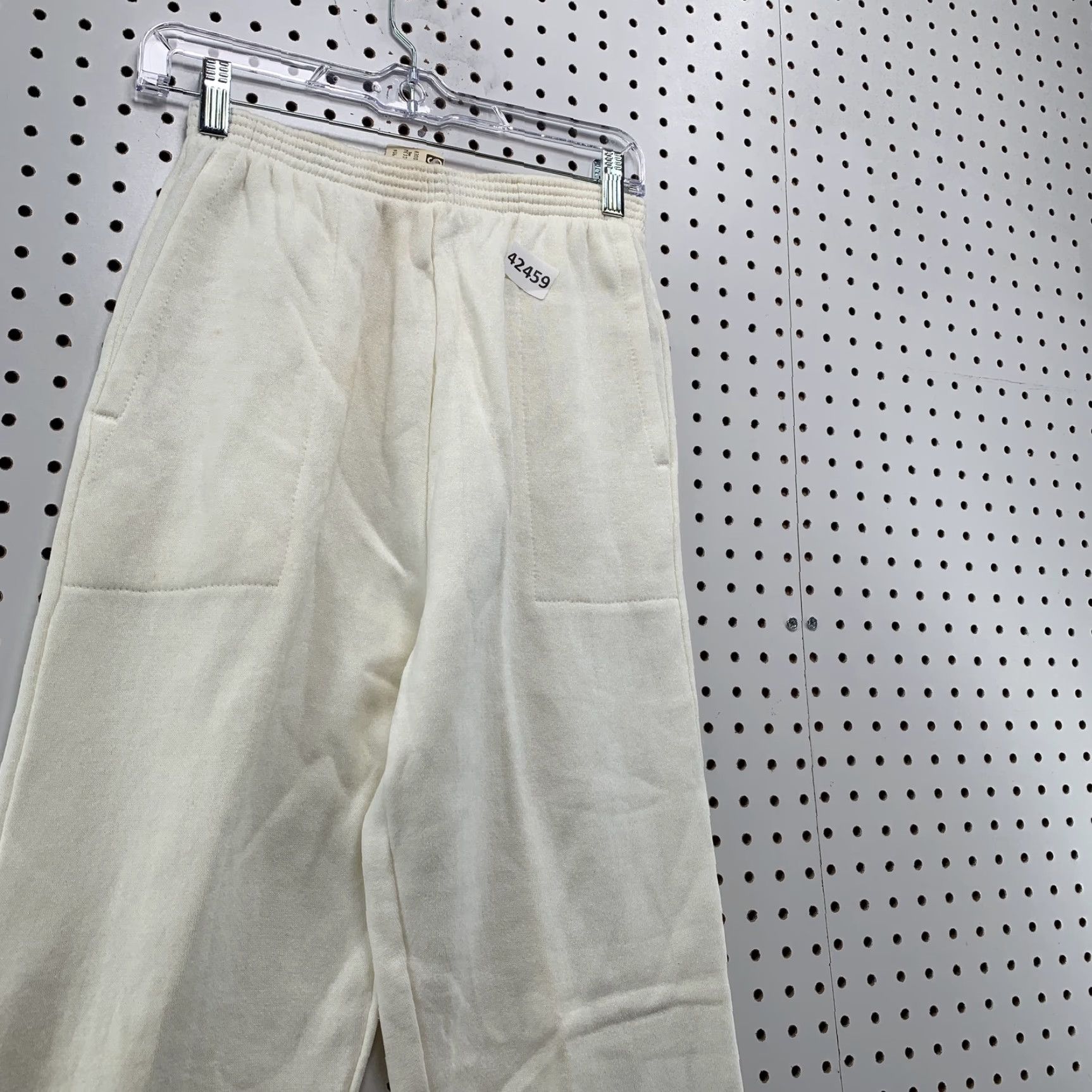 Gap VINTAGE Gap Sweatpants Mens Large White Fleece 90s Made USA 26x31 Size US 33 - 5 Thumbnail