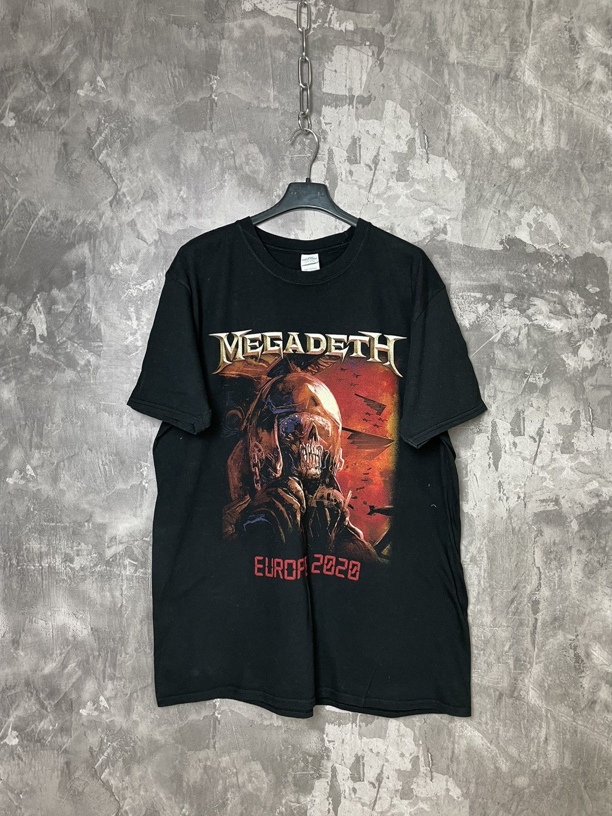 Band Tees T-shirt Megadeth 2020 Y2K Printed Very Rare Streetwear Tee Size US XL / EU 56 / 4 - 1 Thumbnail