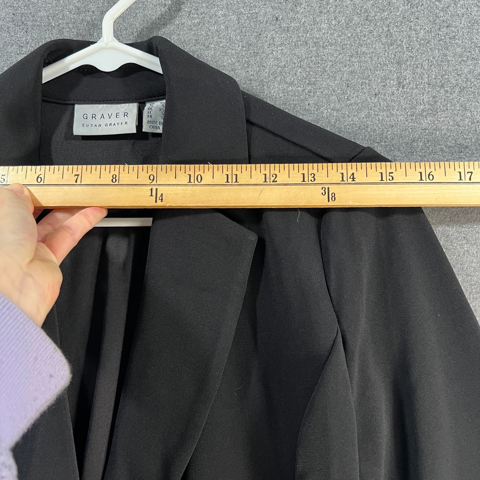 Other GRAVER Susan Graver LK Fusion 3/4 Sly Cutaway Hem Size XS / US 0-2 / IT 36-38 - 5 Thumbnail