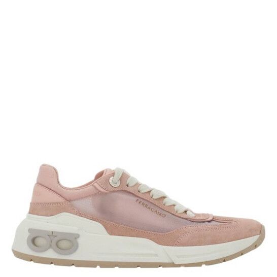 Salvatore Ferragamo o1y0426 Low-Top Sneakers in Light Pink Size US 8.5 / IT 38.5 - 1 Thumbnail