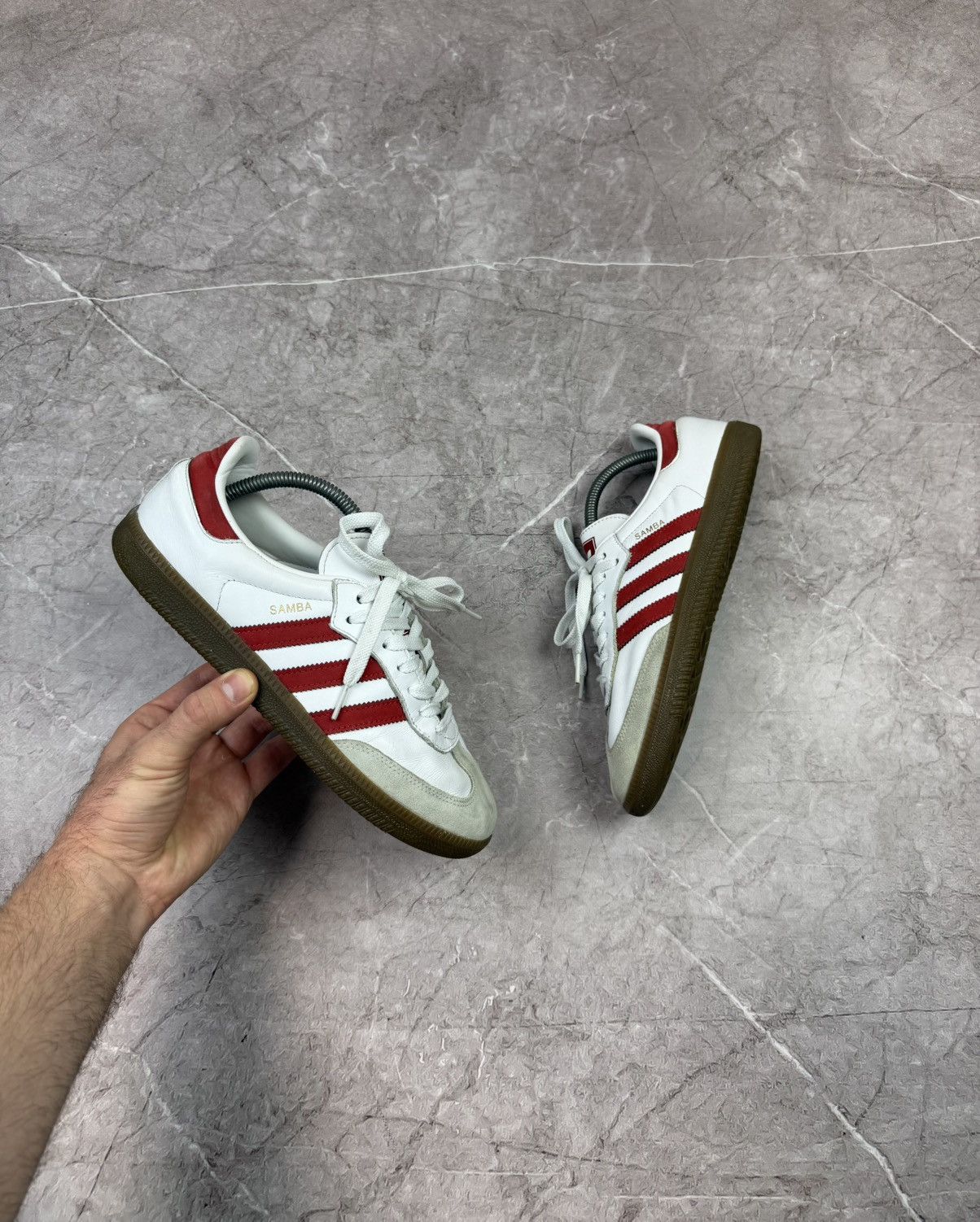 Adidas Adidas Vintage Samba White Size US 8 / EU 41 - 1 Thumbnail