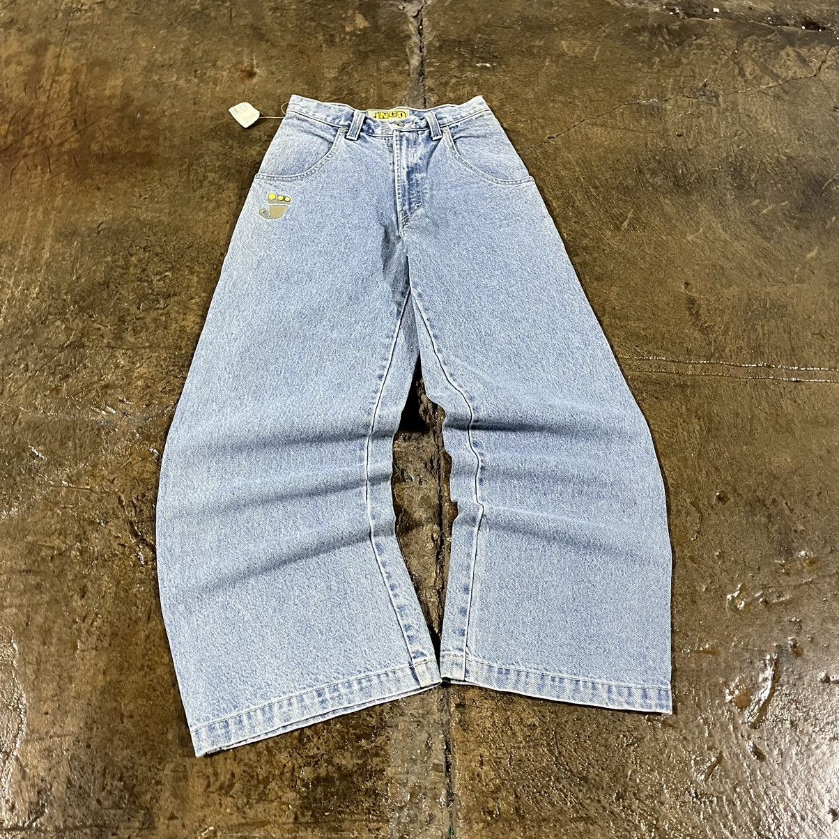 JNCO × Vintage CRAZY VINTAGE JNCO JEANS BAGGY WIDE LEG GRUNGE SKATER NWT Size US 26 / EU 42 - 7 Thumbnail