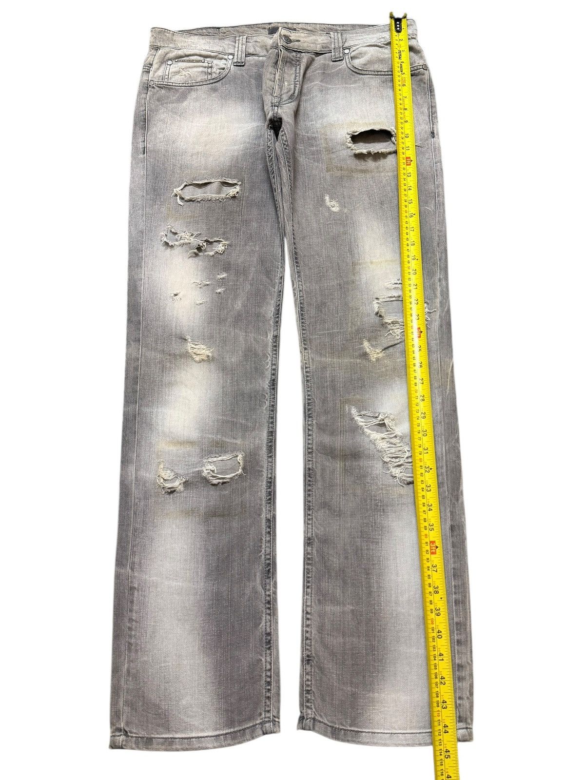 Absolut Joy Vintage 90s Italy Absolut Joy Faded Wash Style Distressed Size US 36 / EU 52 - 12 Thumbnail