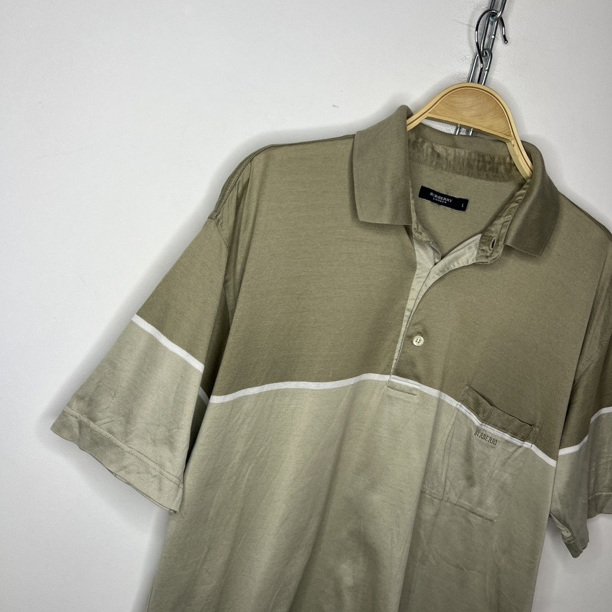 Burberry Burberry Polo Size US L / EU 52-54 / 3 - 3 Thumbnail