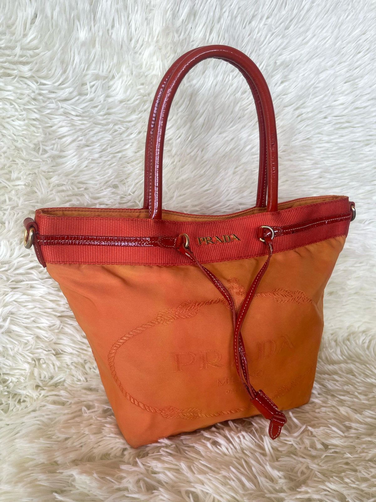 Prada × Vintage Prada Nylon Tote Bag Size ONE SIZE - 3 Thumbnail