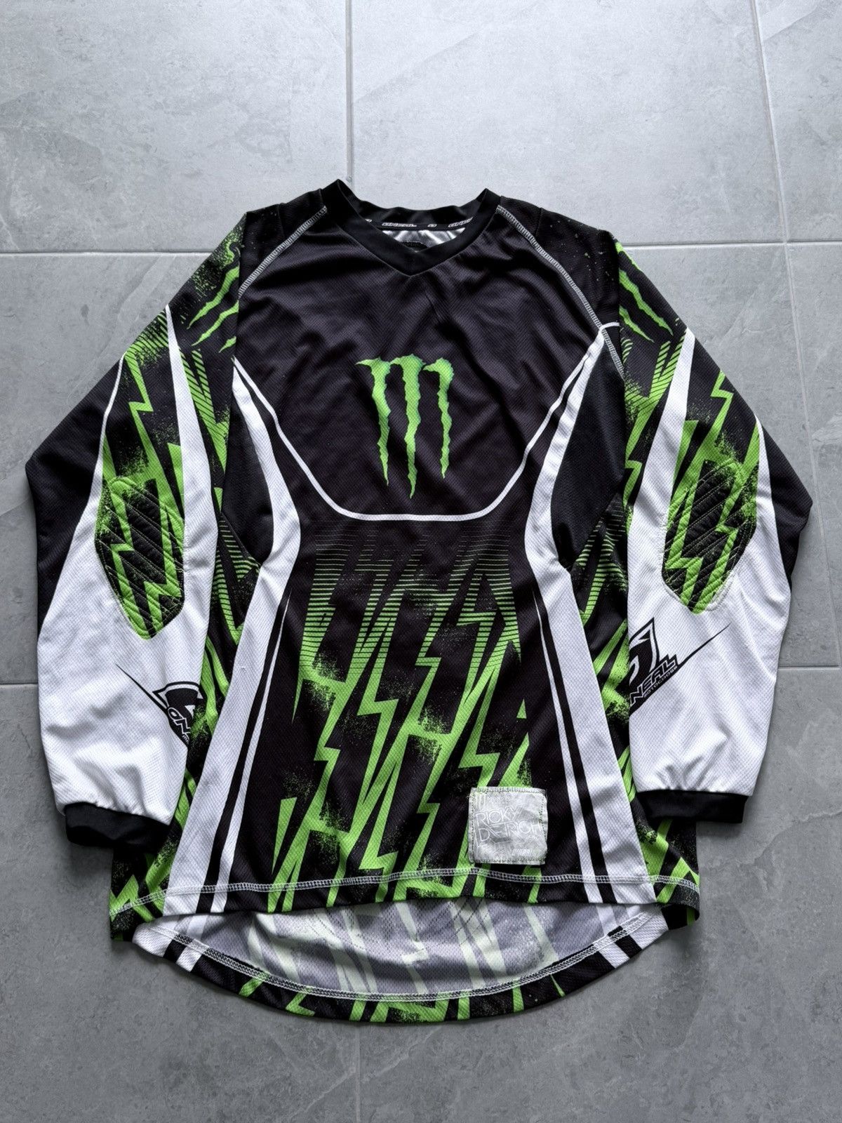 Fox Racing Vintage Y2K Monster Energy Moto Jersey ASAP Rocky Style Size US M / EU 48-50 / 2 - 1 Thumbnail