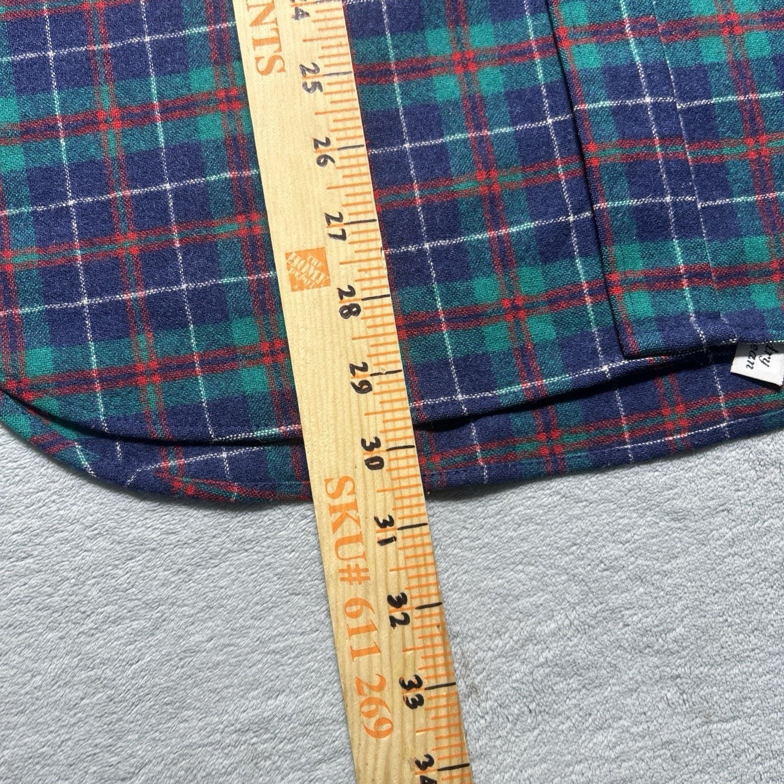 Pendleton 1960s USA Pendleton Wool Flannel Shirt Men Medium Shetand Size US M / EU 48-50 / 2 - 13 Thumbnail