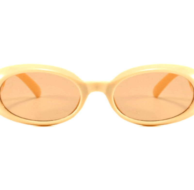 Vintage Vintage Cat-Eye Avant Garde Oval Streamline Sunglasses Rave Size ONE SIZE - 3 Thumbnail