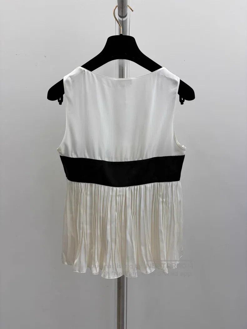 Chanel Chanel White bow vest Size XXS / US 00 / IT 34 - 3 Thumbnail