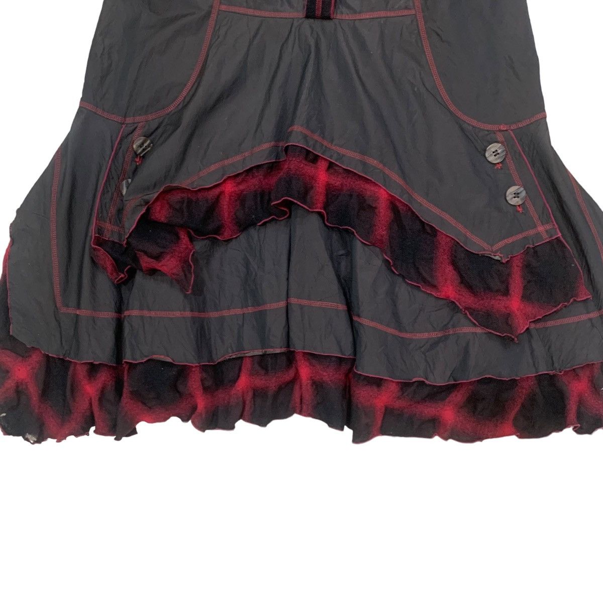 Japanese Brand Vintage Eiko Akondo Gothic Punk Sleeveless Jacket Size M / US 6-8 / IT 42-44 - 11 Thumbnail