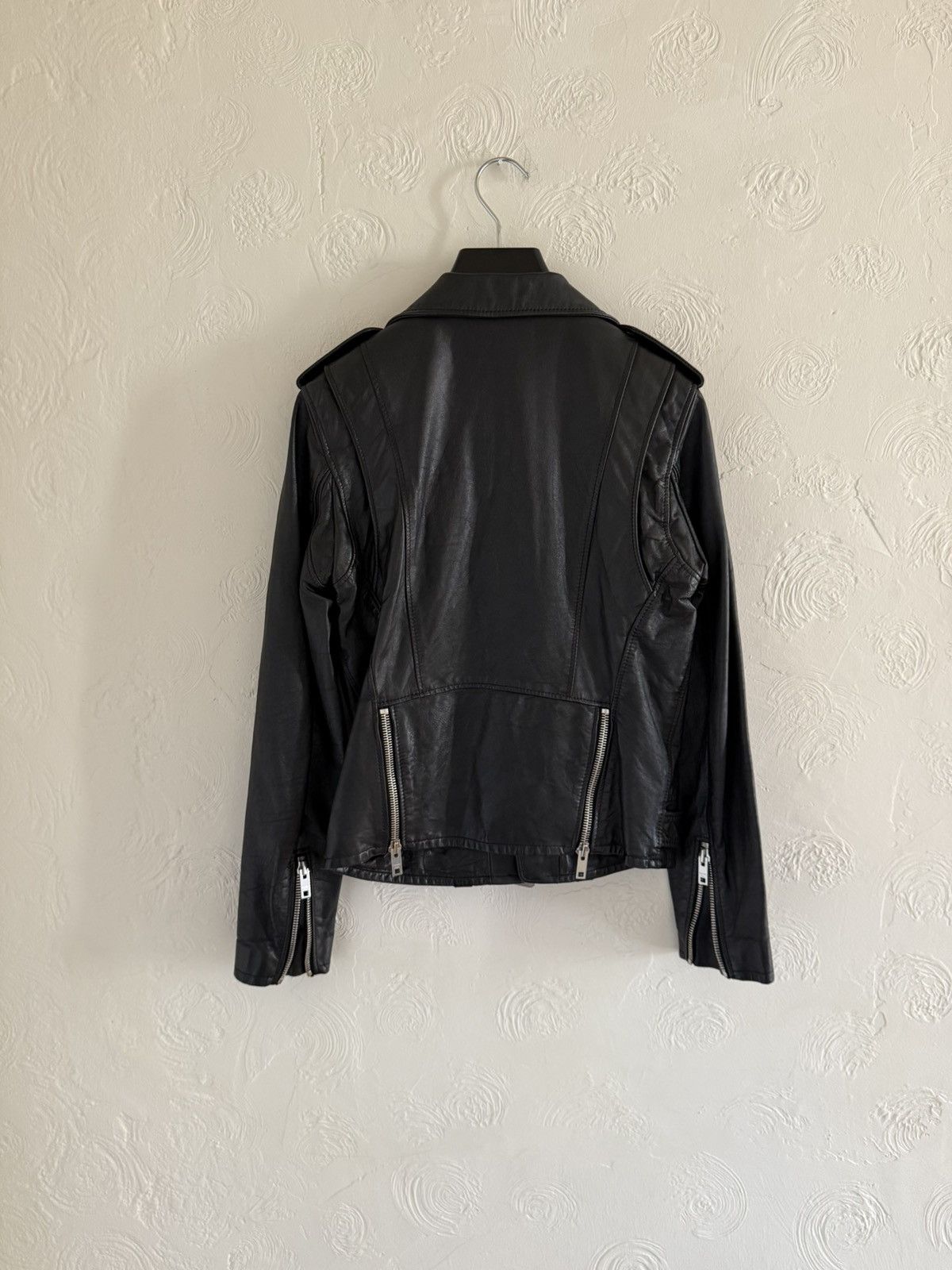 Celine × Hedi Slimane Grail — Celine SS19 biker leather jacket runway Size US S / EU 44-46 / 1 - 13 Thumbnail