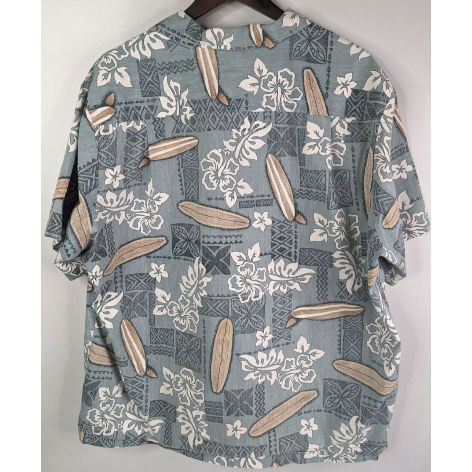 ALOHAS VINTAGE Makapuu Hawaiian Shirt Aloha Surfboards Floral Short Sleeve Men's 2XL Size US XXL / EU 58 / 5 - 4 Thumbnail