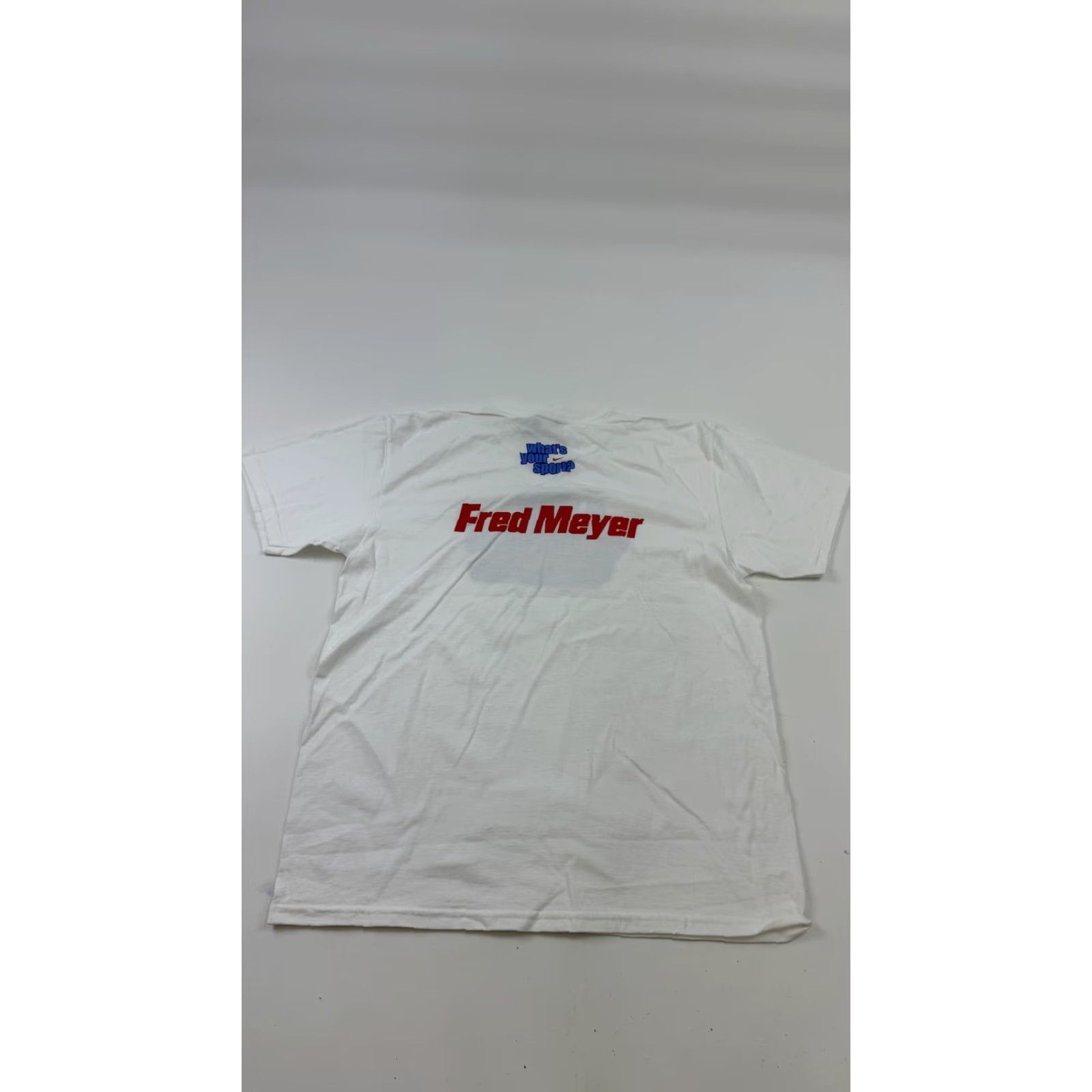 Nike VINTAGE Nike State Games Of Oregon Shirt Mens Small White Crew Neck Short Sleeve Graphic Print 2003 Sports Event Fred Meyer Mens Size US S / EU 44-46 / 1 - 4 Thumbnail