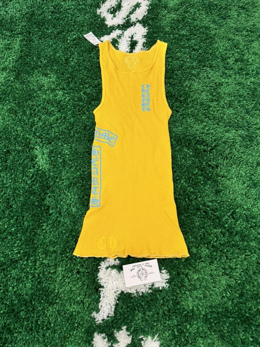 blue chrome heart dress Chrome Hearts Horseshoe Logo Mini Dress - Dresses, Clothing - CHH63529