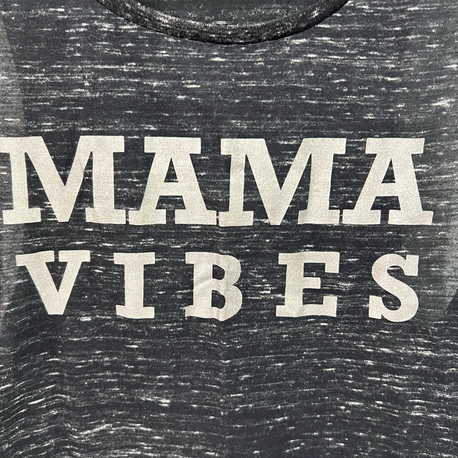 Other Mama Vibes Heathered Gray Muscle Tank Top Size Medium Size M / US 6-8 / IT 42-44 - 2 Thumbnail