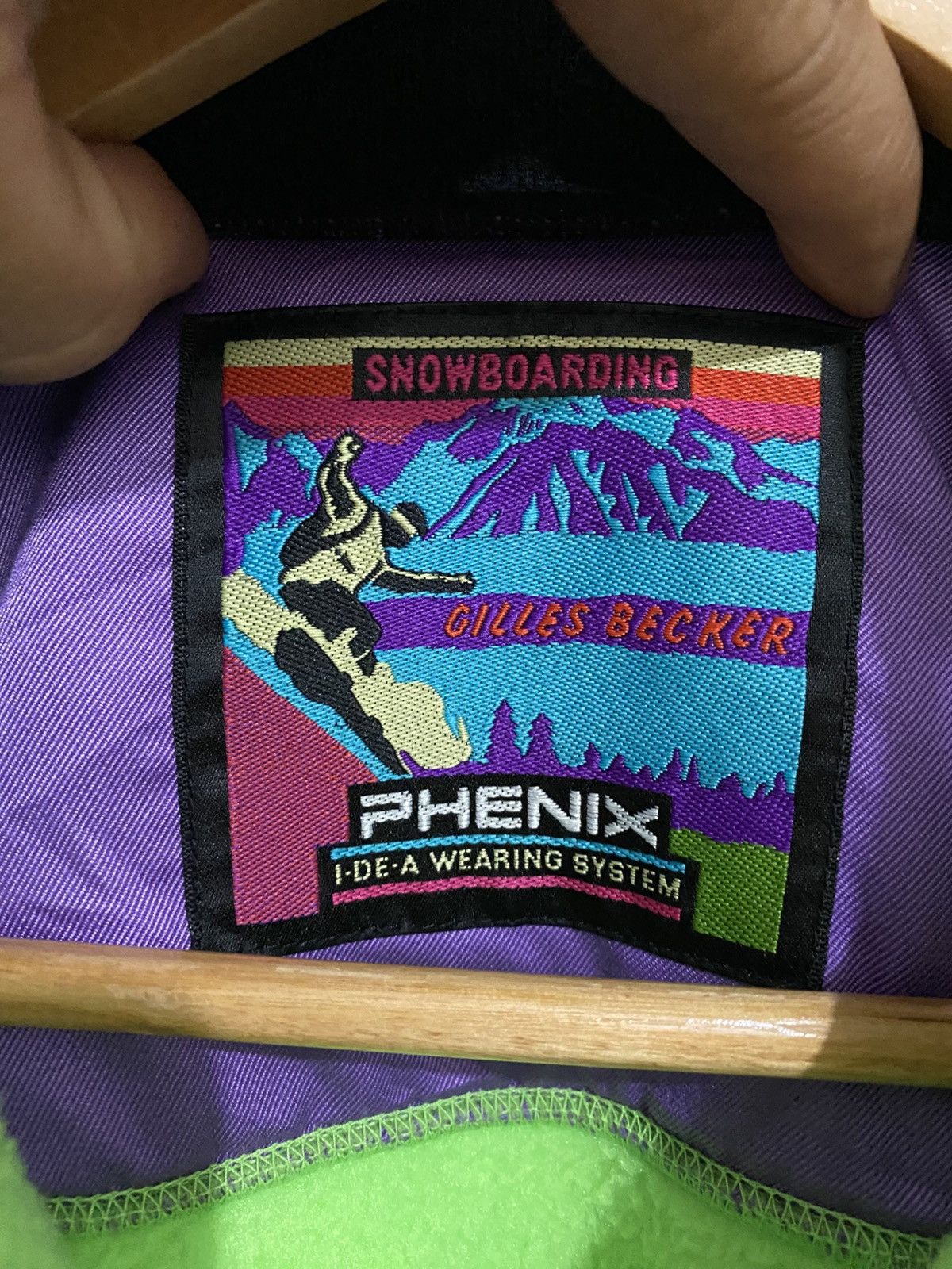 Phenix VINTAGE SNOWBOARDING GILLES BECKER PHENIX Size US L / EU 52-54 / 3 - 8 Thumbnail