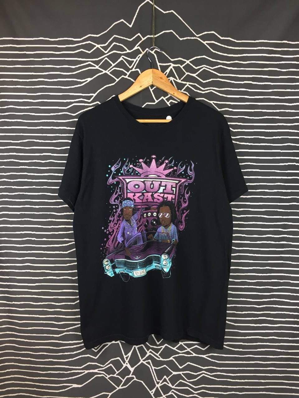 Outkast × Rap Tees × Vintage Outkast ATLIENS Cartoon Graphic Hip Hop Rap Tee Size US XL / EU 56 / 4 - 1 Thumbnail