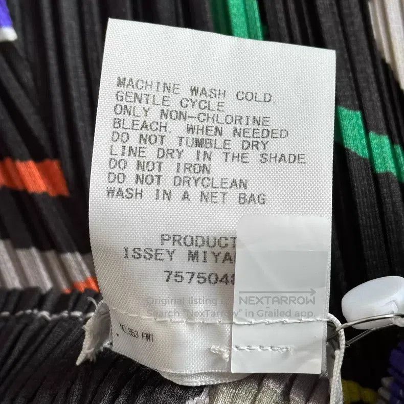Issey Miyake Issey Miyake size:3 Color Block Pants Size 22" - 4 Thumbnail