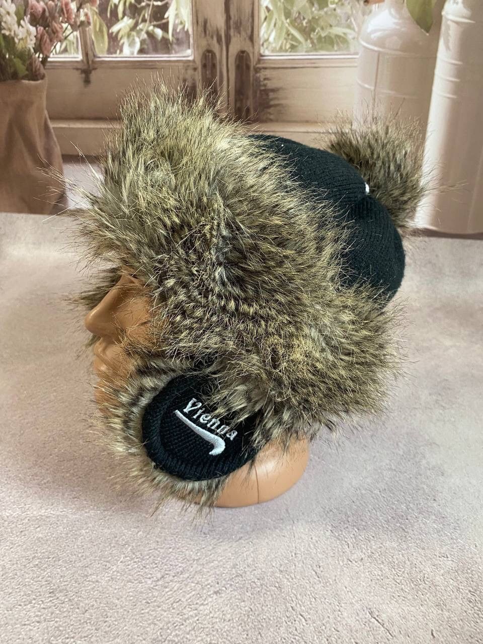 Pre-owned Hysteric Glamour X If Six Was Nine Fur Reversible Ushanka If Six Was Nine Style Mohair Hat In Black