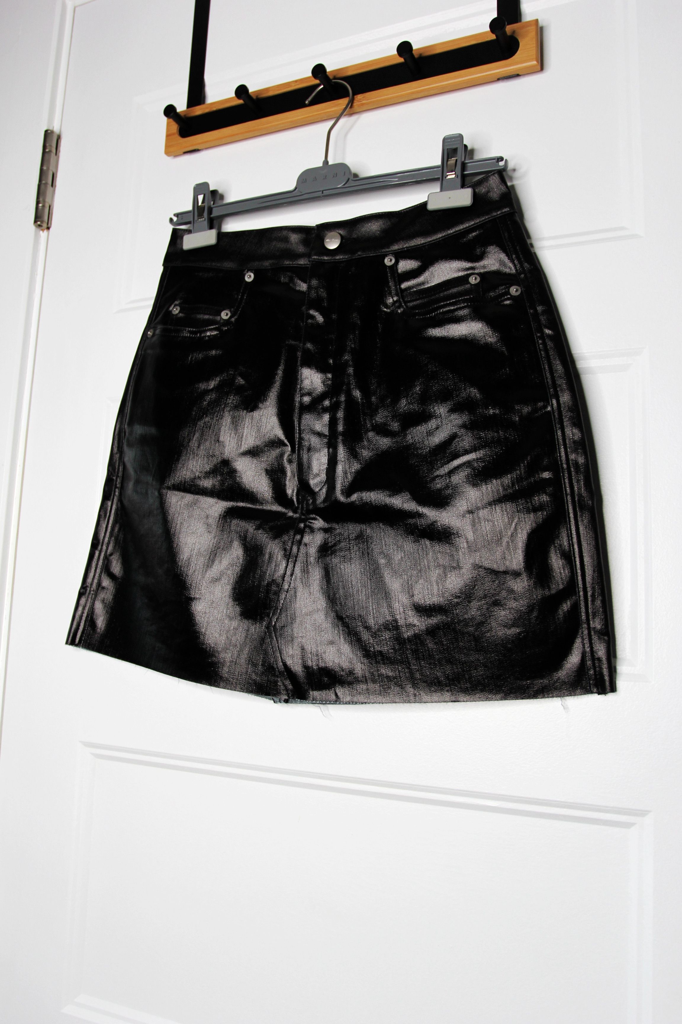 Rick Owens BNWT SS23 RICK OWENS "EDFU" LIDO MINI SKIRT 42 Size 28" / US 6 / IT 42 - 5 Thumbnail
