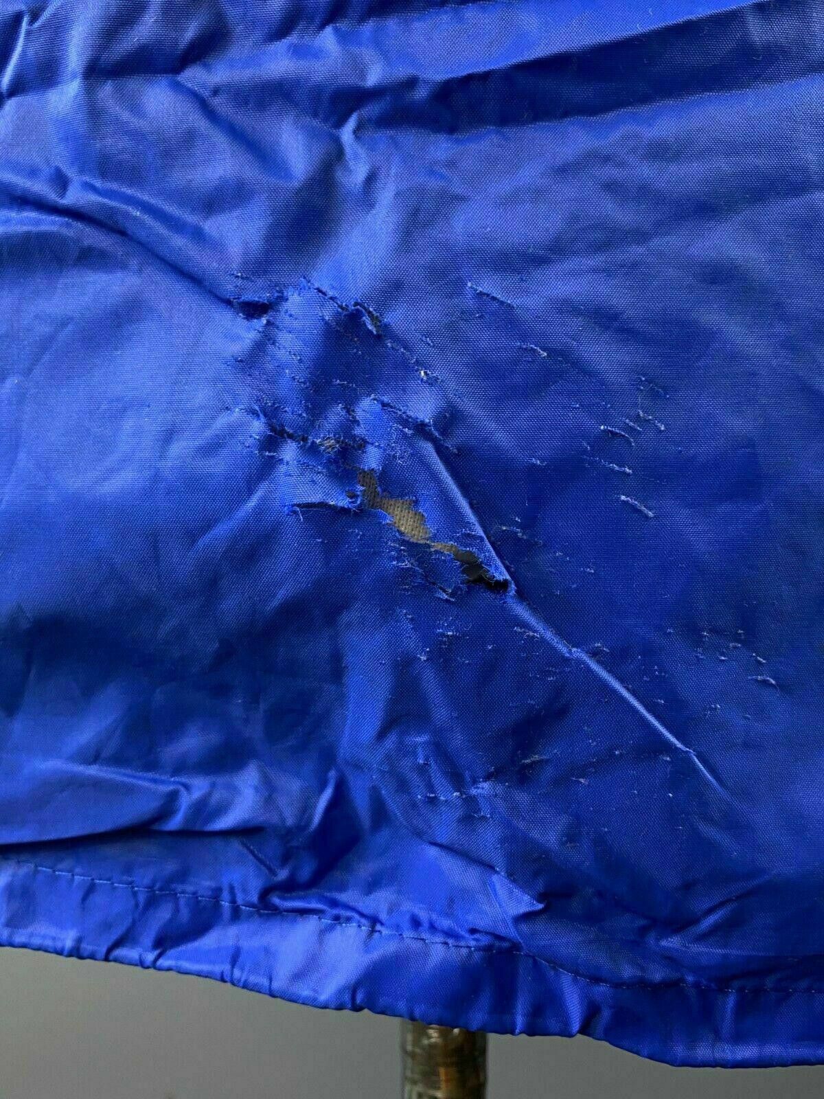 Adidas Men Vintage Adidas Ventex Blue Nylon Track Jacket Size M Size US M / EU 48-50 / 2 - 10 Thumbnail