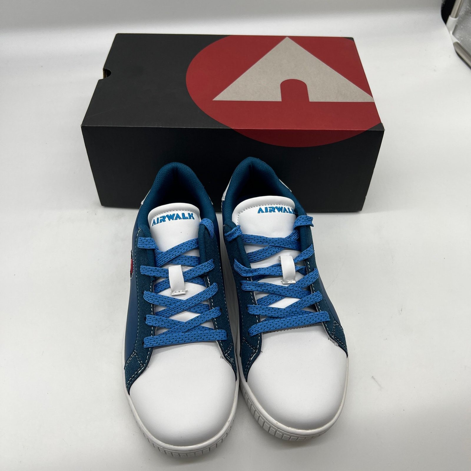 Airwalk AIRWALK Stevie Skateboarding Shoes Size 5.5 Navy Light Blue Size US 5.5 / IT 35.5 - 2 Thumbnail
