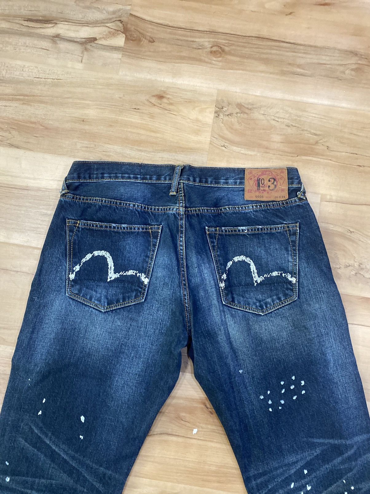 Evisu × Japanese Brand Vintage evisu jeans Size US 36 / EU 52 - 3 Thumbnail
