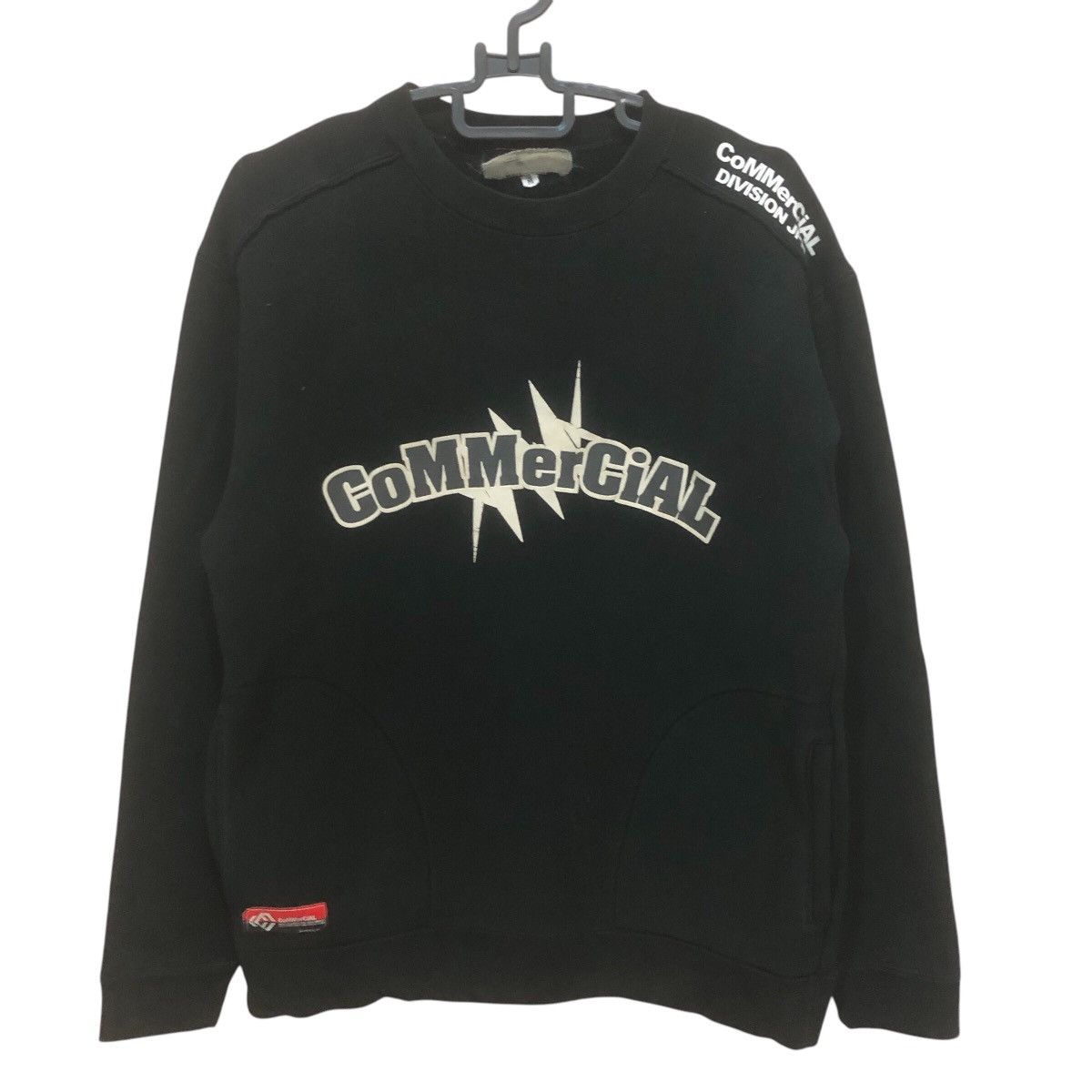 Japanese Brand Heavy Cotton Commercial Division JPN Sweatshirt Size US M / EU 48-50 / 2 - 1 Thumbnail