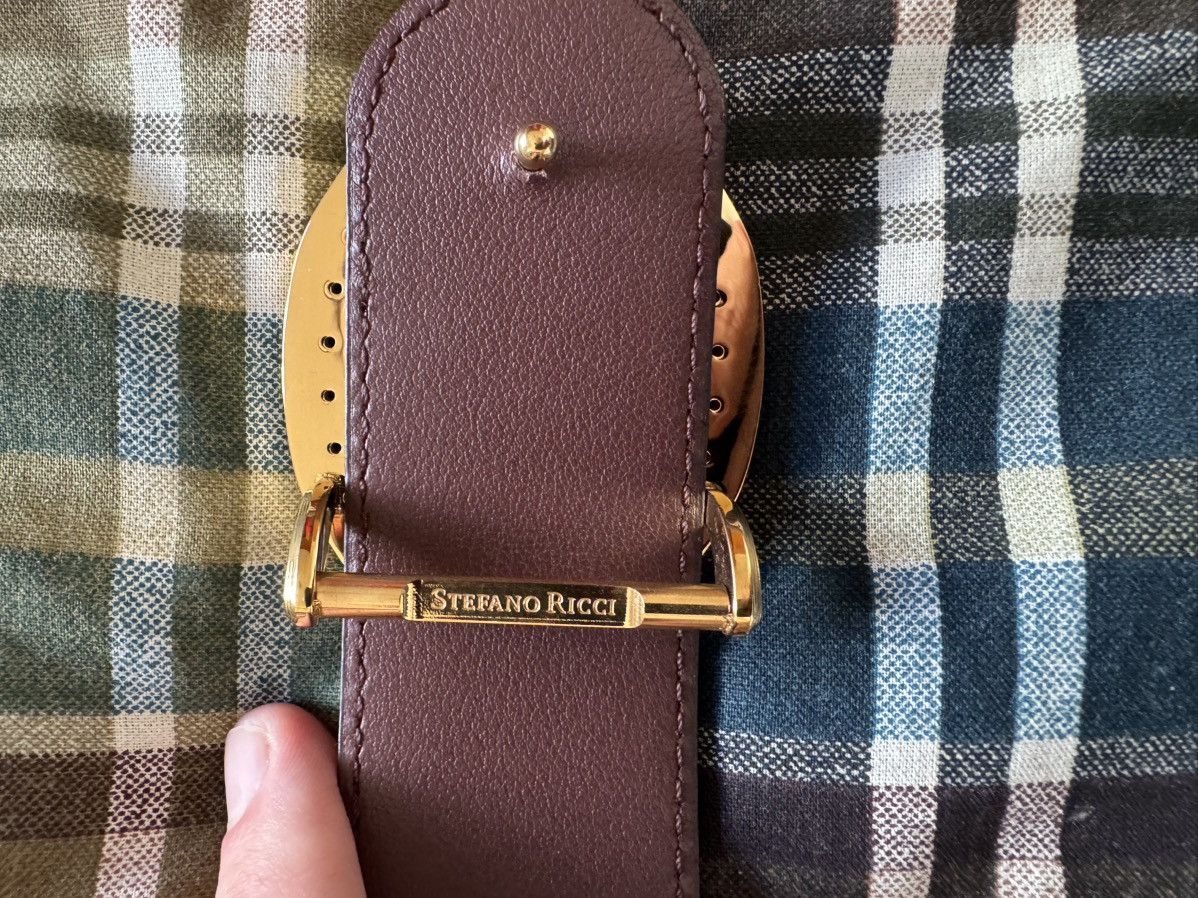 Stefano Ricci Stefano Ricci Alligator Belt Size 38 - 3 Thumbnail