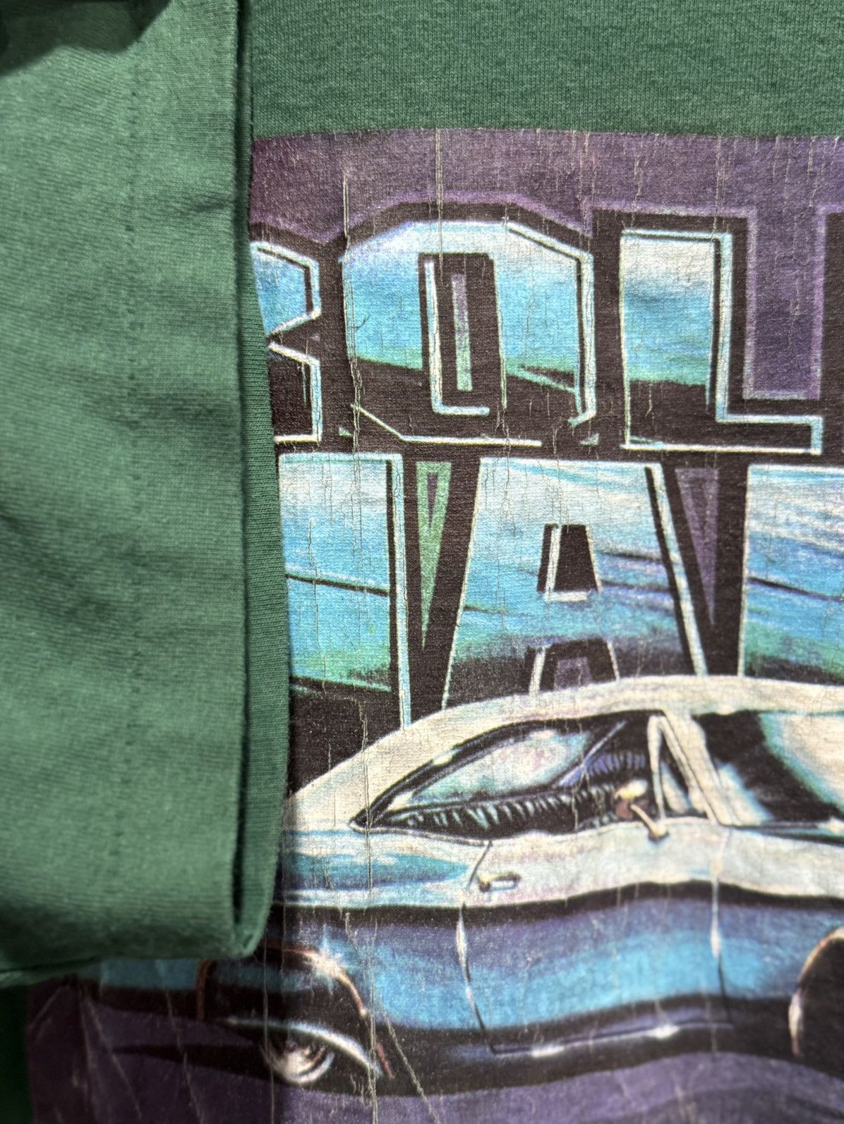 ODM × Vintage Vintage 90s Rollin Hard Costoms Art Tee Size US M / EU 48-50 / 2 - 5 Thumbnail