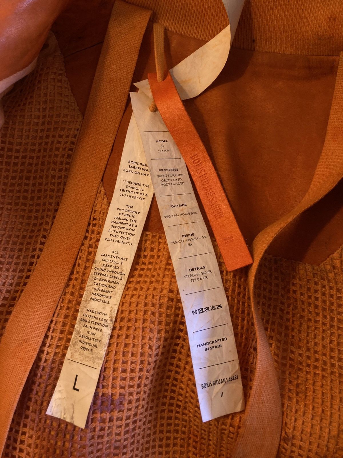 Boris Bidjan Saberi GRAIL J3 Horse Safety Orange Size US L / EU 52-54 / 3 - 8 Thumbnail