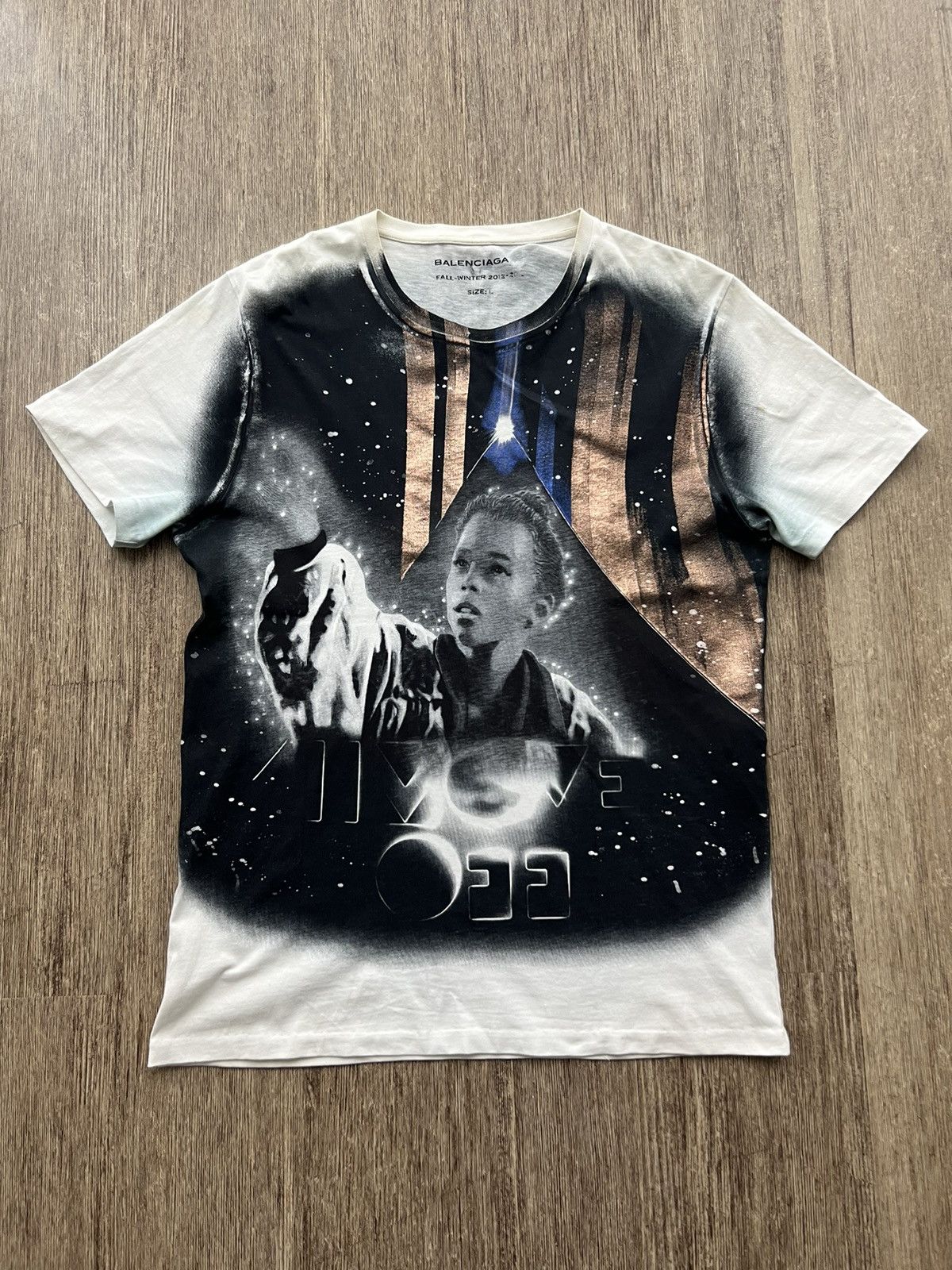 Balenciaga Balenciaga Vintage T-Shirt Size US L / EU 52-54 / 3 - 1 Thumbnail
