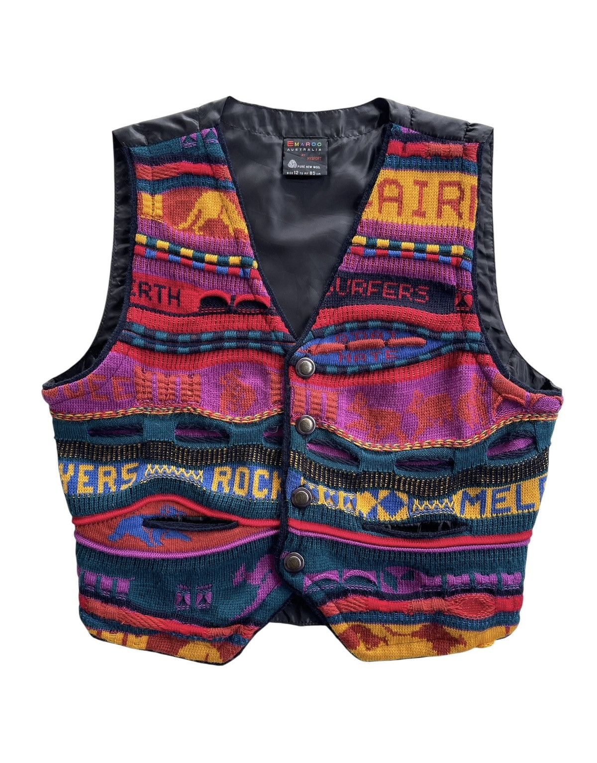 The Australian Outback Collection Emaroo Australia Coogi Waist Vest Size M / US 6-8 / IT 42-44 - 1 Thumbnail