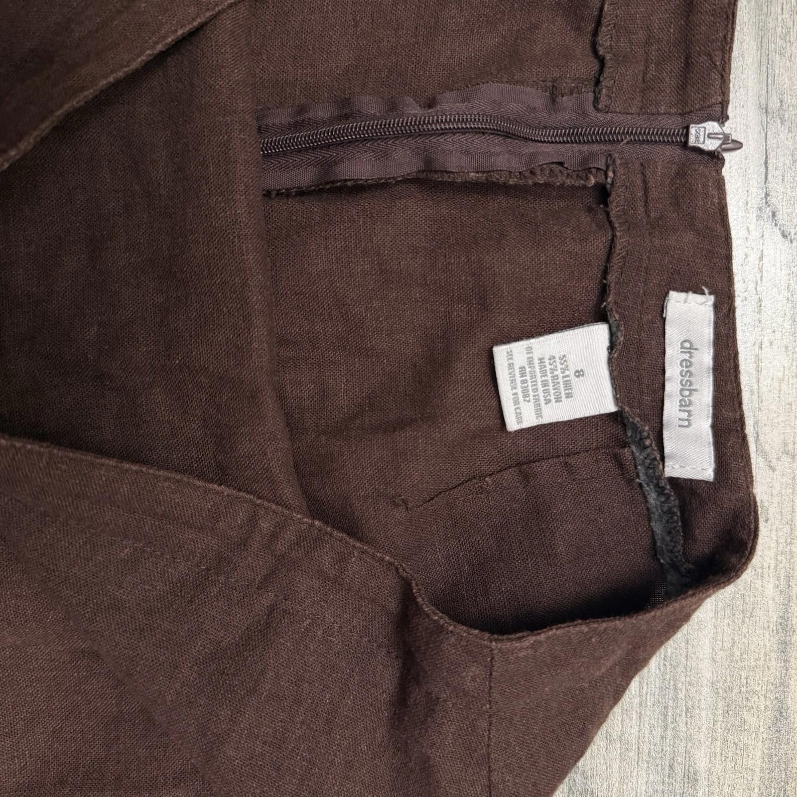 Other 90s made in usa boho indie western linen skirt Size 32" / US 10 / IT 46 - 3 Thumbnail