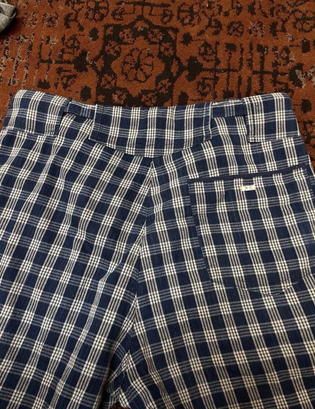 Porter Classic Porter Classic Classic Hawaiian Plaid Shorts Size US 35 - 4 Thumbnail