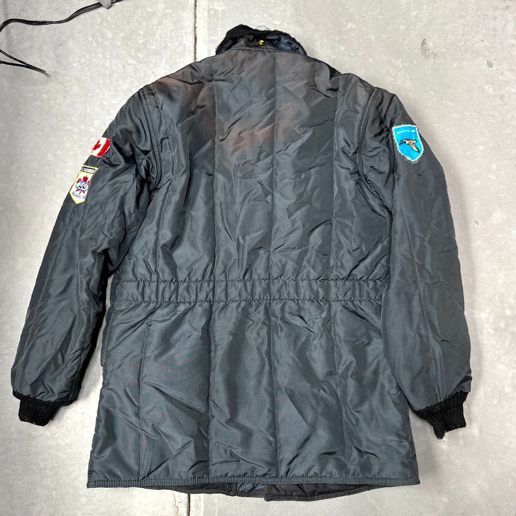 Refrigiwear VINTAGE RefrigiWear Insulated Quilted Coat Jacket Mens Medium Zip Navy Canada Coat Mens M Navy 90s Vintage Quilted Jacket Mens Size US M / EU 48-50 / 2 - 7 Thumbnail