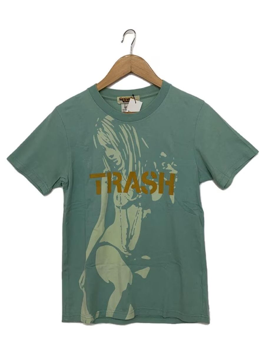 image of Hysteric Glamour Hysteric Woman "trash" Tee in Blue, Men's (Size Small)