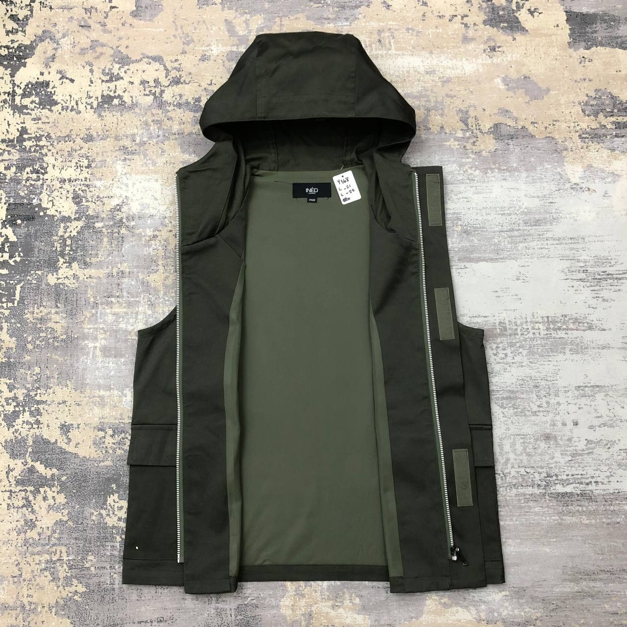 Japanese Brand Y368 INED HOMME VEST JACKET Size US M / EU 48-50 / 2 - 3 Thumbnail